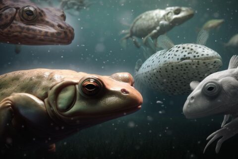 Transition des Poissons aux Amphibiens : Évolution et Adaptation